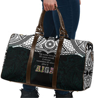 AIGA Always In Gods Arms Samoa Travel Bag Polynesian Tribal Tattoo Art Family Heritage Faith