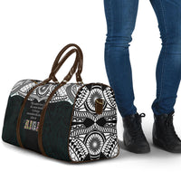 AIGA Always In Gods Arms Samoa Travel Bag Polynesian Tribal Tattoo Art Family Heritage Faith