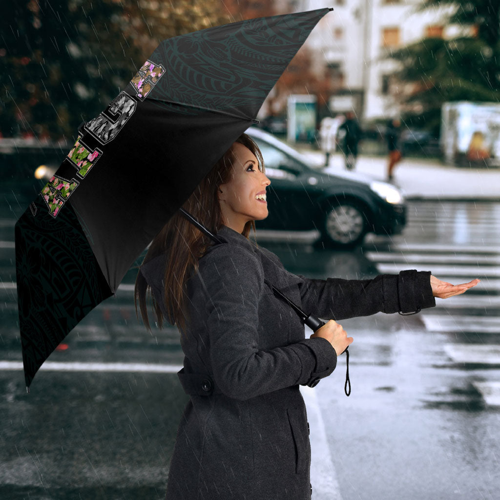 AIGA Always In Gods Arms Samoa Umbrella Polynesian Tribal Tattoo Art Family Heritage Faith