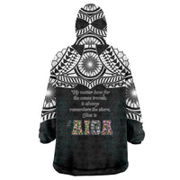 AIGA Always In Gods Arms Samoa Wearable Blanket Hoodie Polynesian Tribal Tattoo Art Family Heritage Faith