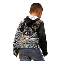 Polynesian Pitbull Kid Hoodie Polynesian Pattern And Pitbull TS04 - Polynesian Pride
