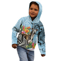 Polynesian Greyhound Kid Hoodie Polynesian Pattern And Greyhound TS04 - Polynesian Pride