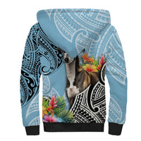 Polynesian Greyhound Sherpa Hoodie Polynesian Pattern And Greyhound TS04 - Polynesian Pride