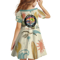 NZ Slang Sweet As Kiwi Shaka Sign Family Matching Mermaid Dress and Hawaiian Shirt New Zealand Surfboards Sun and Tropical Beach Retro TS04 - Polynesian Pride