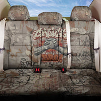 Choice Bro Graffiti Handshake Back Car Seat Cover New Zealand Slang Fern Brick Wall and Urban Street Art