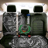 Pohnpei Federated States Of Micronesia Back Car Seat Cover Polynesian Tribal Heritage Art With Kaselehlie State Seal