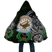 Pohnpei Federated States Of Micronesia Cloak Polynesian Tribal Heritage Art With Kaselehlie State Seal