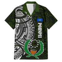 Pohnpei Federated States Of Micronesia Family Matching Mermaid Dress and Hawaiian Shirt Polynesian Tribal Heritage Art With Kaselehlie State Seal