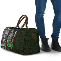 Pohnpei Federated States Of Micronesia Travel Bag Polynesian Tribal Heritage Art With Kaselehlie State Seal
