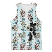 Personalized Masefau American Samoa Basketball Jersey Vintage Whale Hibiscus Ocean Waves
