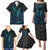 Polynesian Whale Family Matching Puletasi Dress and Hawaiian Shirt TS04 - Polynesian Pride