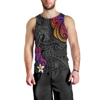 Turtle and Plumeria - Polynesian Men Tank Top TS04 - Polynesian Pride