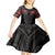 Feminine Polynesian Kid Short Sleeve Dress Mandala Tattoo Style TS04 - Polynesian Pride