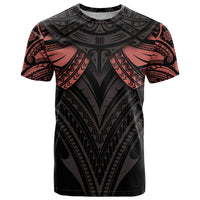 Feminine Polynesian T Shirt Mandala Tattoo Style TS04 Black - Polynesian Pride