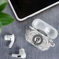 Aiga Samoa Raised Fist AirPods Case Polynesian Tribal Tattoo Art Family Pride
