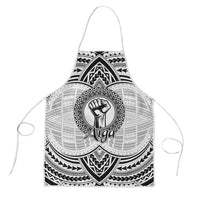 Aiga Samoa Raised Fist Apron Polynesian Tribal Tattoo Art Family Pride
