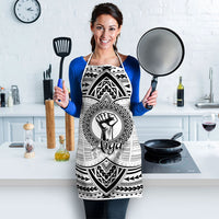 Aiga Samoa Raised Fist Apron Polynesian Tribal Tattoo Art Family Pride