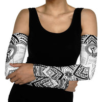 Aiga Samoa Raised Fist Arm Sleeves Polynesian Tribal Tattoo Art Family Pride