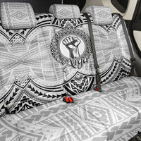 Aiga Samoa Raised Fist Back Car Seat Cover Polynesian Tribal Tattoo Art Family Pride