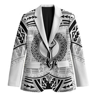 Aiga Samoa Raised Fist Blazer Polynesian Tribal Tattoo Art Family Pride