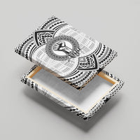 Aiga Samoa Raised Fist Canvas Wall Art Polynesian Tribal Tattoo Art Family Pride