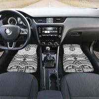 Aiga Samoa Raised Fist Car Mats Polynesian Tribal Tattoo Art Family Pride