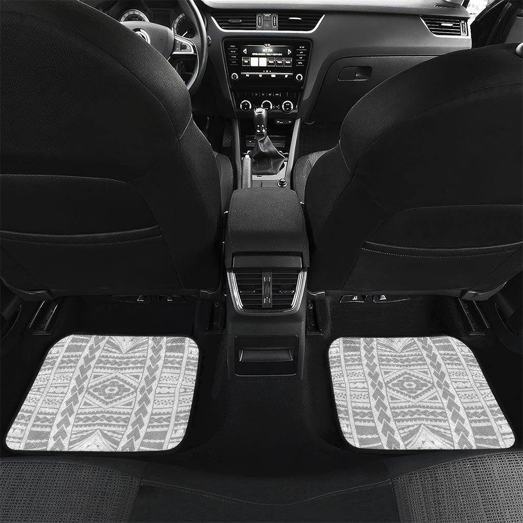 Aiga Samoa Raised Fist Car Mats Polynesian Tribal Tattoo Art Family Pride