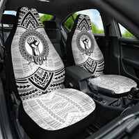 Aiga Samoa Raised Fist Car Seat Cover Polynesian Tribal Tattoo Art Family Pride