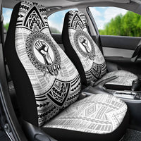 Aiga Samoa Raised Fist Car Seat Cover Polynesian Tribal Tattoo Art Family Pride