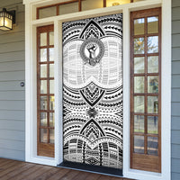Aiga Samoa Raised Fist Door Cover Polynesian Tribal Tattoo Art Family Pride
