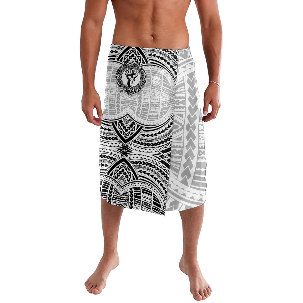 Aiga Samoa Raised Fist Lavalava Polynesian Tribal Tattoo Art Family Pride