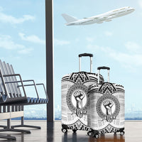 Aiga Samoa Raised Fist Luggage Cover Polynesian Tribal Tattoo Art Family Pride