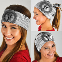 Aiga Samoa Raised Fist Neck Gaiter Polynesian Tribal Tattoo Art Family Pride