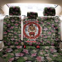 Samoa Aiga Polynesian Back Car Seat Cover Tropical Floral Hibiscus Pattern Island Heritage