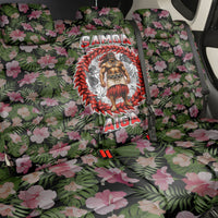 Samoa Aiga Polynesian Back Car Seat Cover Tropical Floral Hibiscus Pattern Island Heritage
