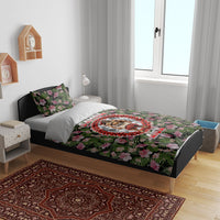 Samoa Aiga Polynesian Bedding Set Tropical Floral Hibiscus Pattern Island Heritage