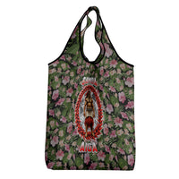 Samoa Aiga Polynesian Grocery Bag Tropical Floral Hibiscus Pattern Island Heritage