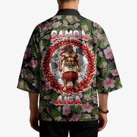 Samoa Aiga Polynesian Kimono Tropical Floral Hibiscus Pattern Island Heritage