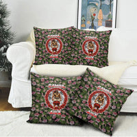 Samoa Aiga Polynesian Pillow Cover Tropical Floral Hibiscus Pattern Island Heritage