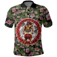Samoa Aiga Polynesian Polo Shirt Tropical Floral Hibiscus Pattern Island Heritage