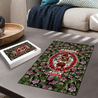 Samoa Aiga Polynesian Puzzle Tropical Floral Hibiscus Pattern Island Heritage