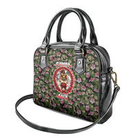 Samoa Aiga Polynesian Shoulder Handbag Tropical Floral Hibiscus Pattern Island Heritage