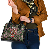 Samoa Aiga Polynesian Shoulder Handbag Tropical Floral Hibiscus Pattern Island Heritage