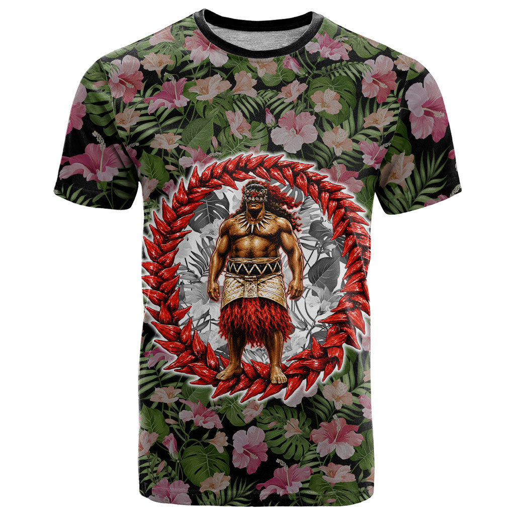 Samoa Aiga Polynesian T Shirt Tropical Floral Hibiscus Pattern Island Heritage