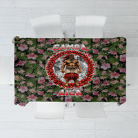 Samoa Aiga Polynesian Tablecloth Tropical Floral Hibiscus Pattern Island Heritage
