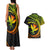 Hawaii Kanaka Maoli Couples Matching Tank Maxi Dress and Hawaiian Shirt Polynesian Tornado Infusion Gradient TS04 - Polynesian Pride