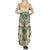 Polynesian Family Matching Summer Maxi Dress and Hawaiian Shirt Warrior Skull with Tribal Patterns Tattoo Design TS04 - Polynesian Pride