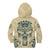 Polynesian Kid Hoodie Warrior Skull with Tribal Patterns Tattoo Design TS04 - Polynesian Pride