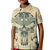 Polynesian Kid Polo Shirt Warrior Skull with Tribal Patterns Tattoo Design TS04 Kid Yellow - Polynesian Pride
