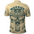 Polynesian Polo Shirt Warrior Skull with Tribal Patterns Tattoo Design TS04 - Polynesian Pride